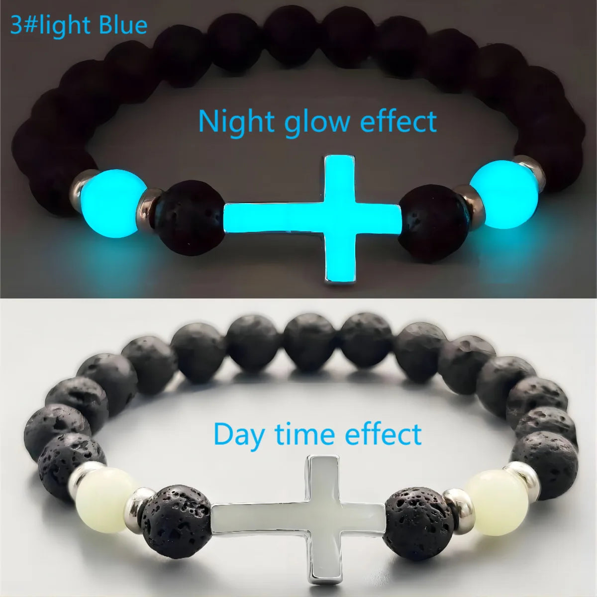 Luminous Volcanic Cross Bracelet™