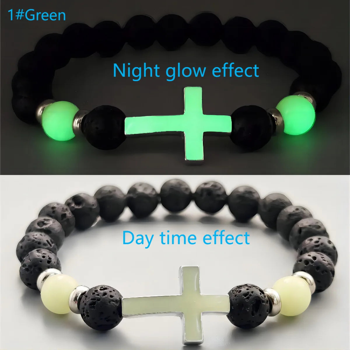 Luminous Volcanic Cross Bracelet™