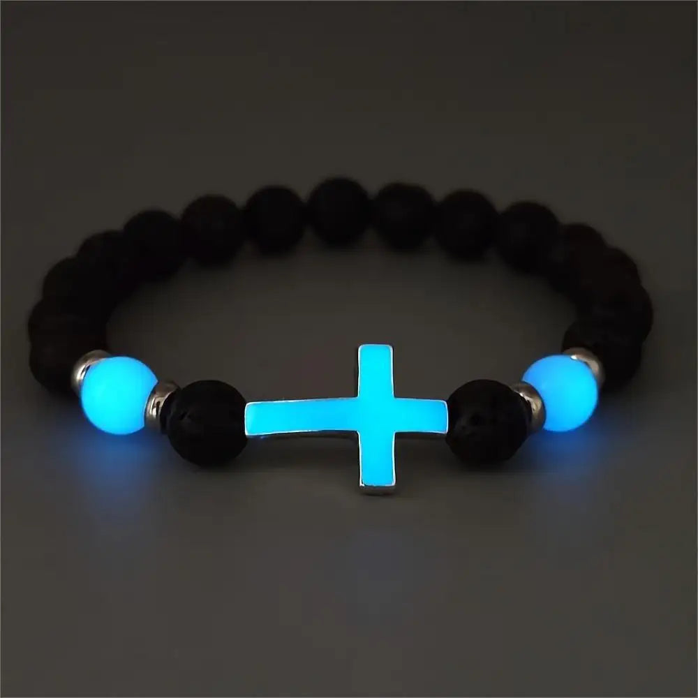 Luminous Volcanic Cross Bracelet™