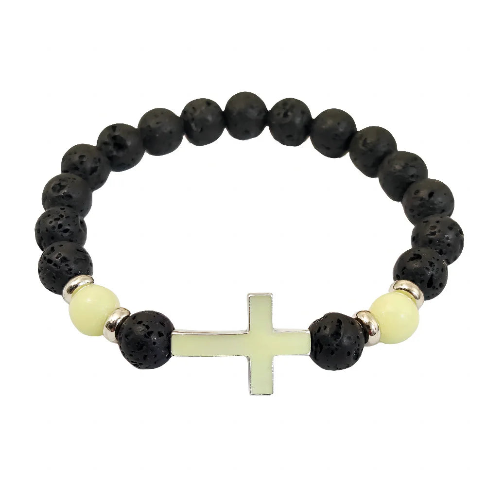 Luminous Volcanic Cross Bracelet™