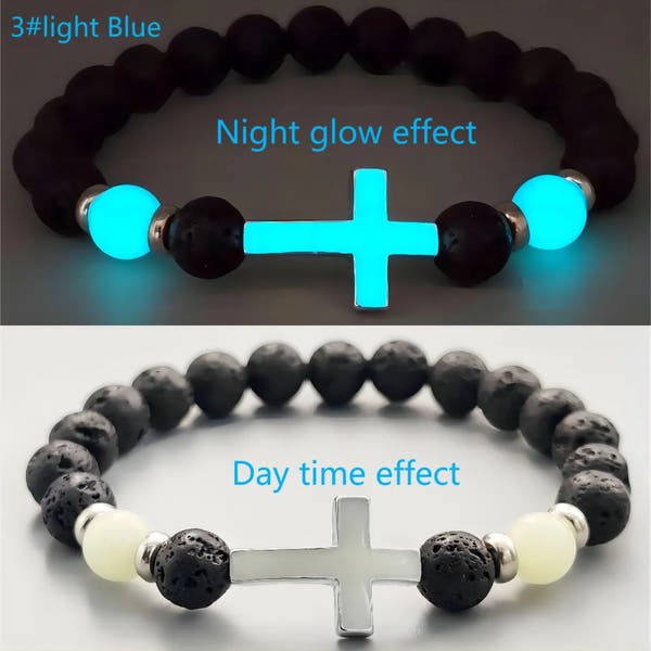 Luminous Volcanic Cross Bracelet™
