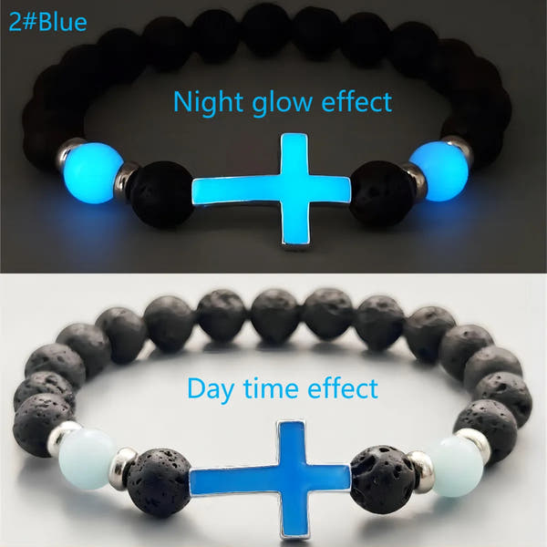 Luminous Volcanic Cross Bracelet™