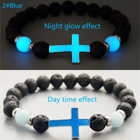 Luminous Volcanic Cross Bracelet™