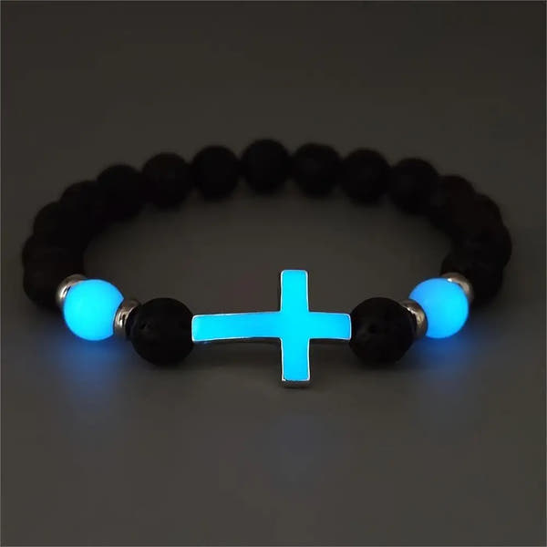 Luminous Volcanic Cross Bracelet™